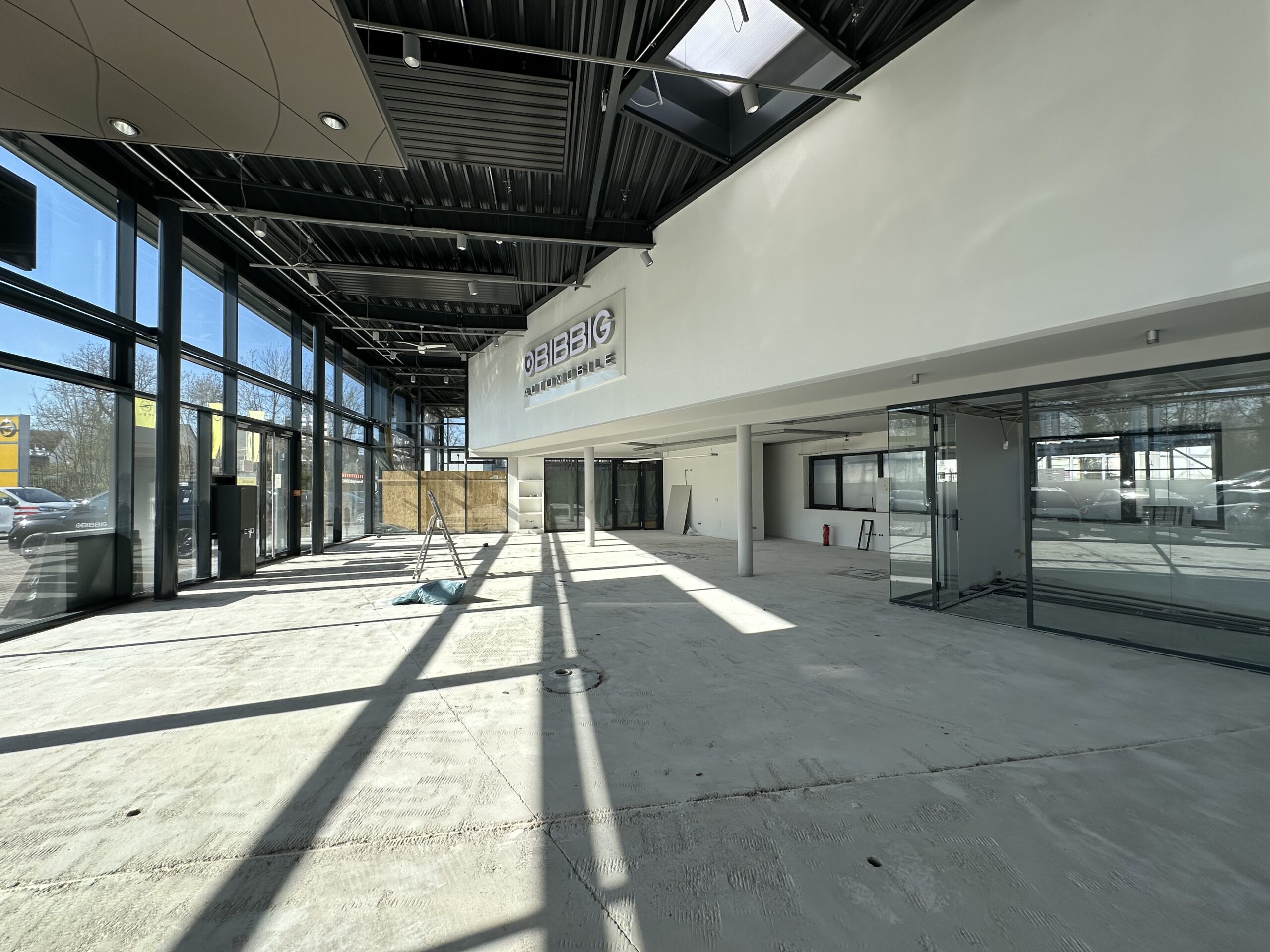 Sanierung der Hyundai-Ausstellungshalle in vollem Gange